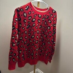 Women’s Charter Club XL animal print sweater